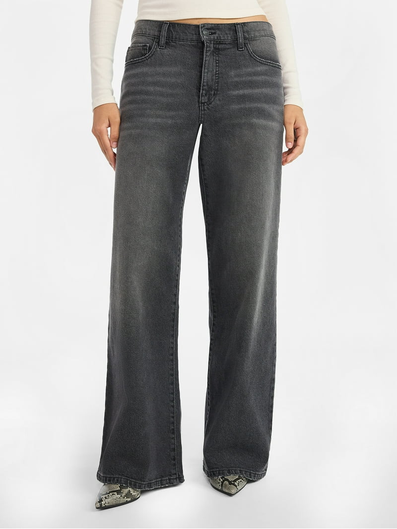 Scoop Women's Low Slung Jeans, Sizes 0-20 | Walmart (US)
