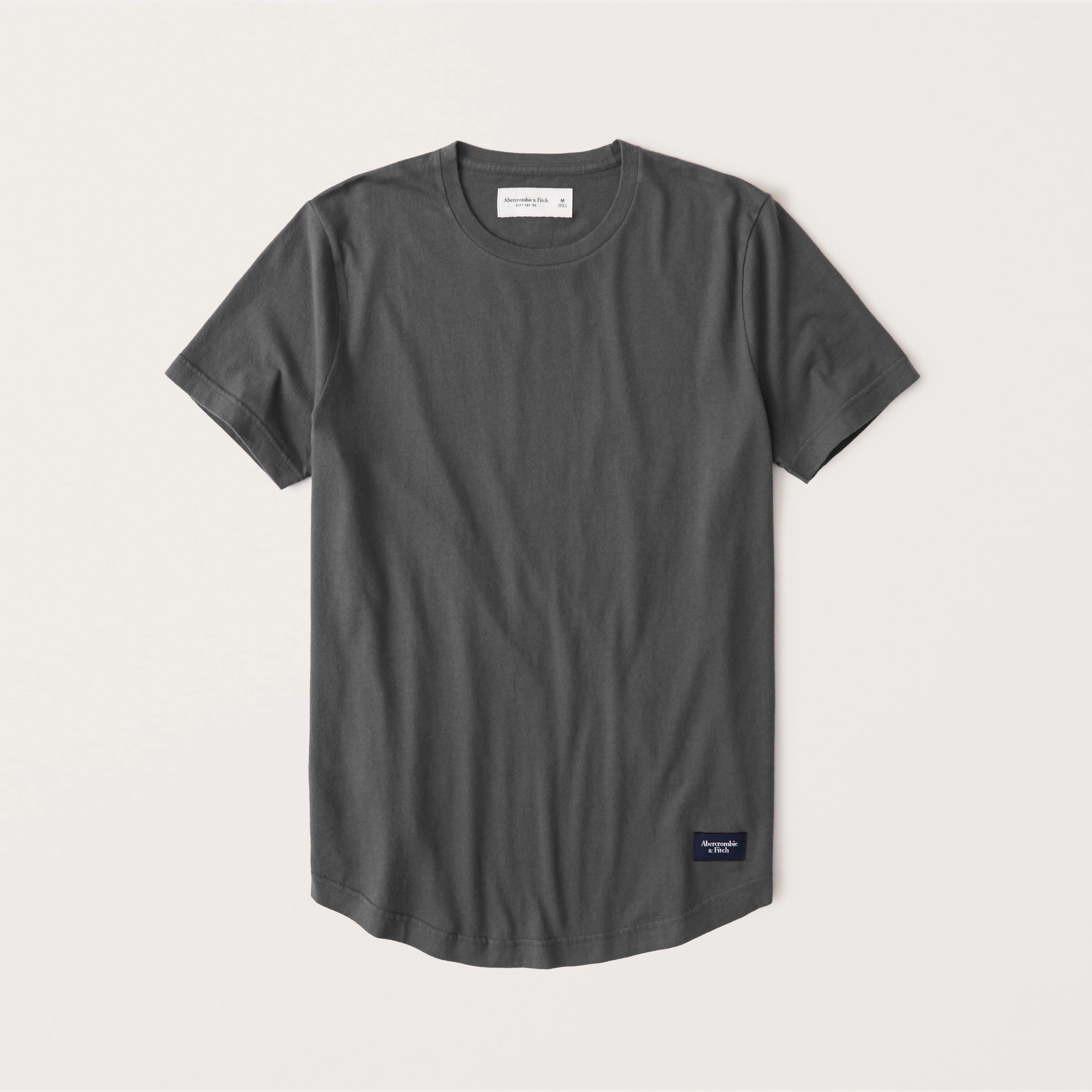 Curved Hem Tee | Abercrombie & Fitch (US)