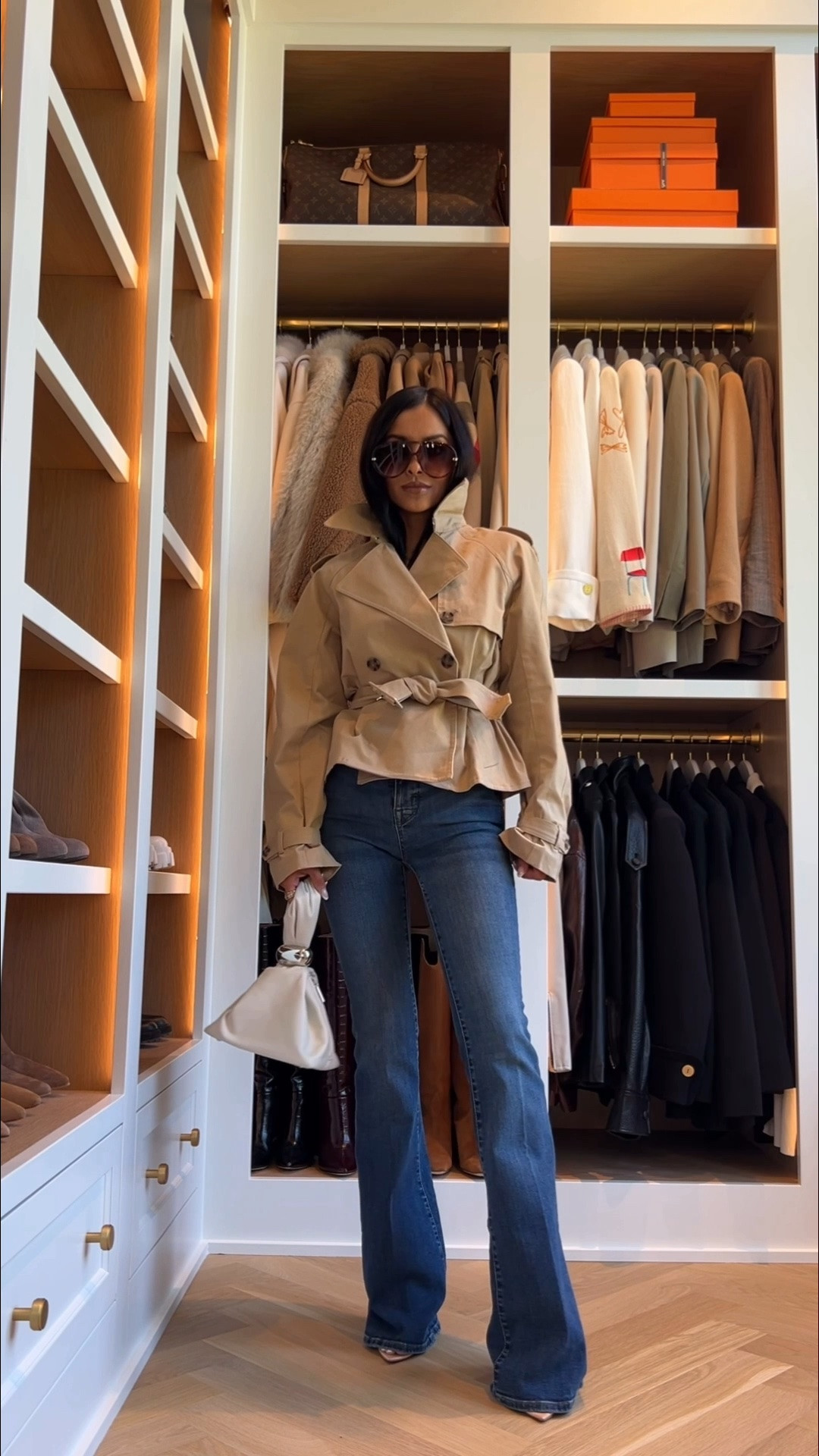 Summer to fall capsule wardrobe from Macy’s!
Wearing a 00 in jeans or XS in pants 
Wearing an XS in tops

#LTKSeasonal #LTKOver40 #LTKWorkwear