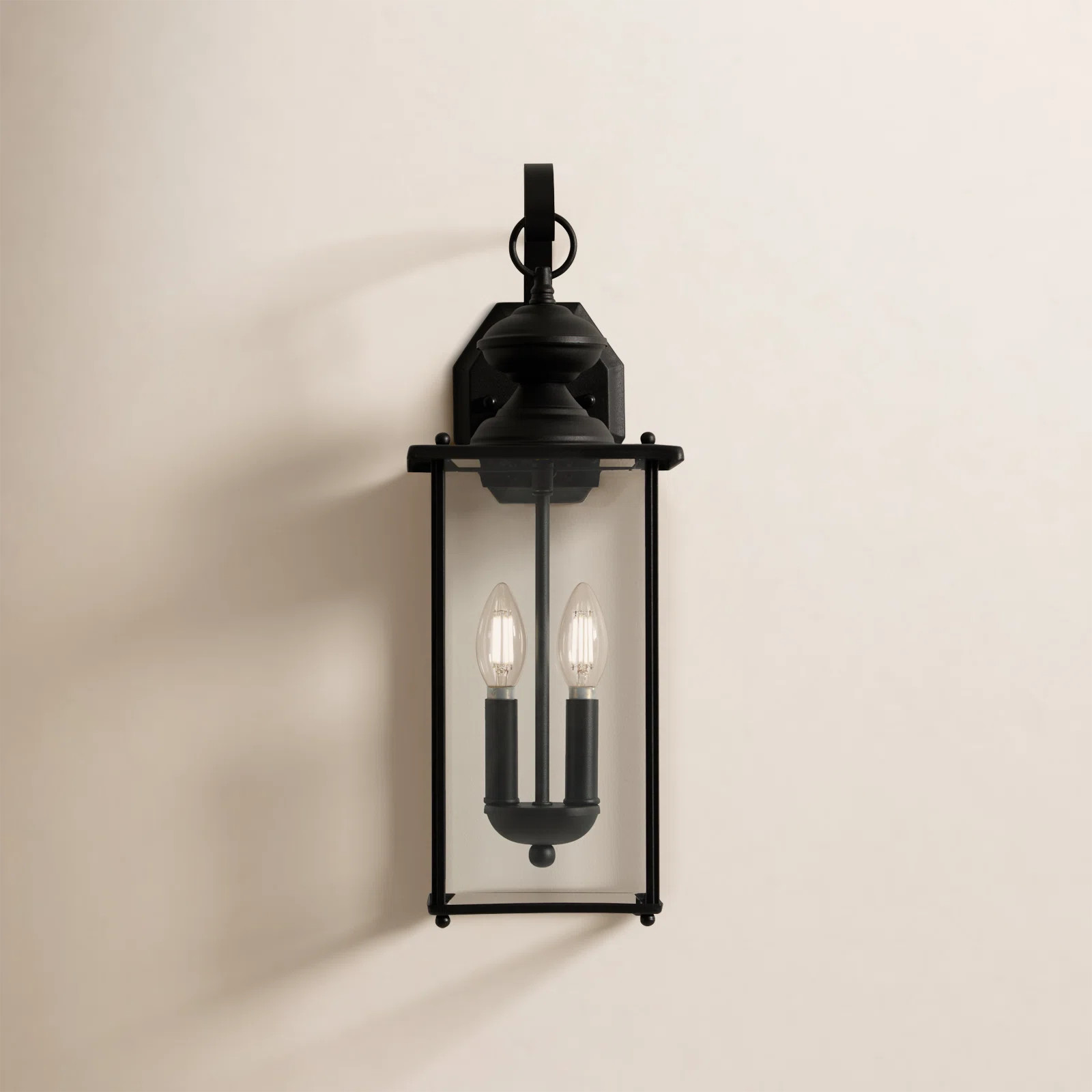 Tiernan 2-Bulb 20.25" H Outdoor Wall Lantern | Birch Lane
