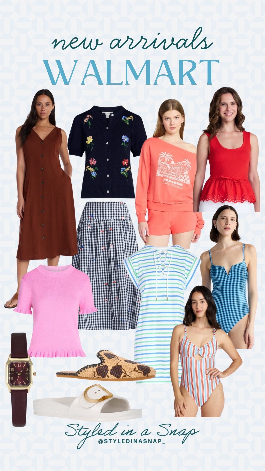 Whoever is in charge of purchasing for Walmart deserves a raise! They have so many adorable pieces right now that won’t break the bank and will have people asking if it’s really Walmart. I love the fun coastal themed pieces and the swimsuits are so cute. I can’t decide what my favorite is right now. 
Spring finds at Walmart, fish skirt

#LTKmomlife #LTKSeasonal #LTKOver40