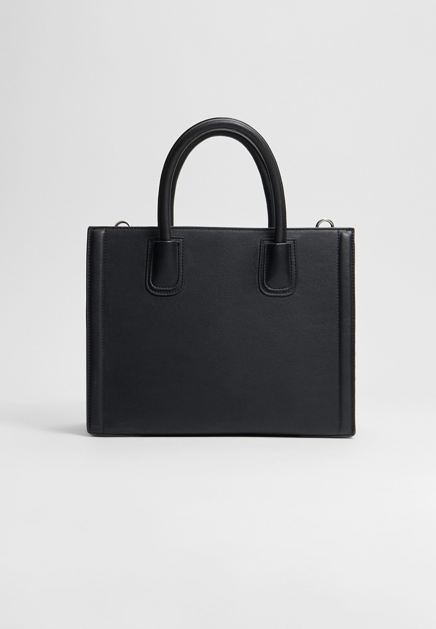 Basic rigid tote bag - Women's fashion | Stradivarius United Kingdom | Stradivarius (UK)