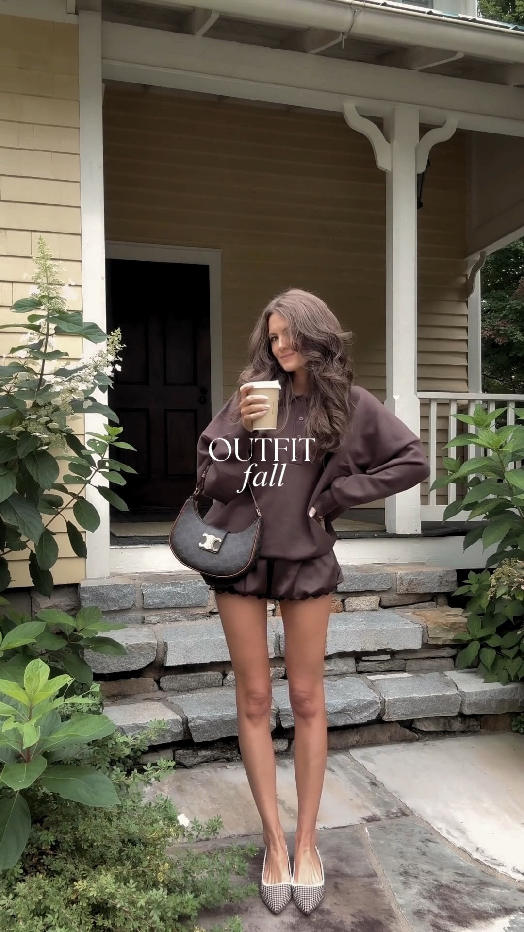 Fall outfit! The perfect Coffee run fit!Last year I styled with gingham shoes but I will be swapping them out for these animal print heels this year 🤎

#LTKootd #LTKSeasonal #LTKgrwm
