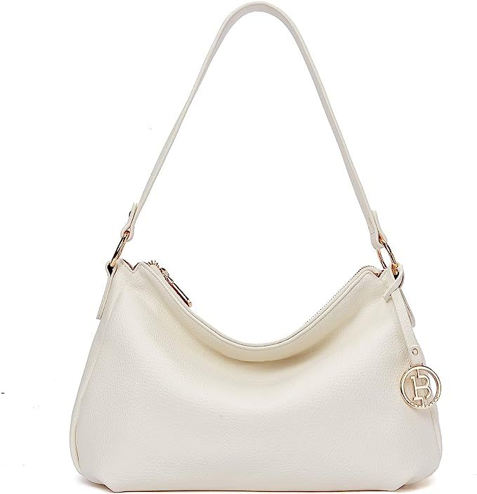 BOSTANTEN Purses for Women Leather Shoulder Bags Designer Ladies Hobo Handbags Pocketbooks | Amazon (US)