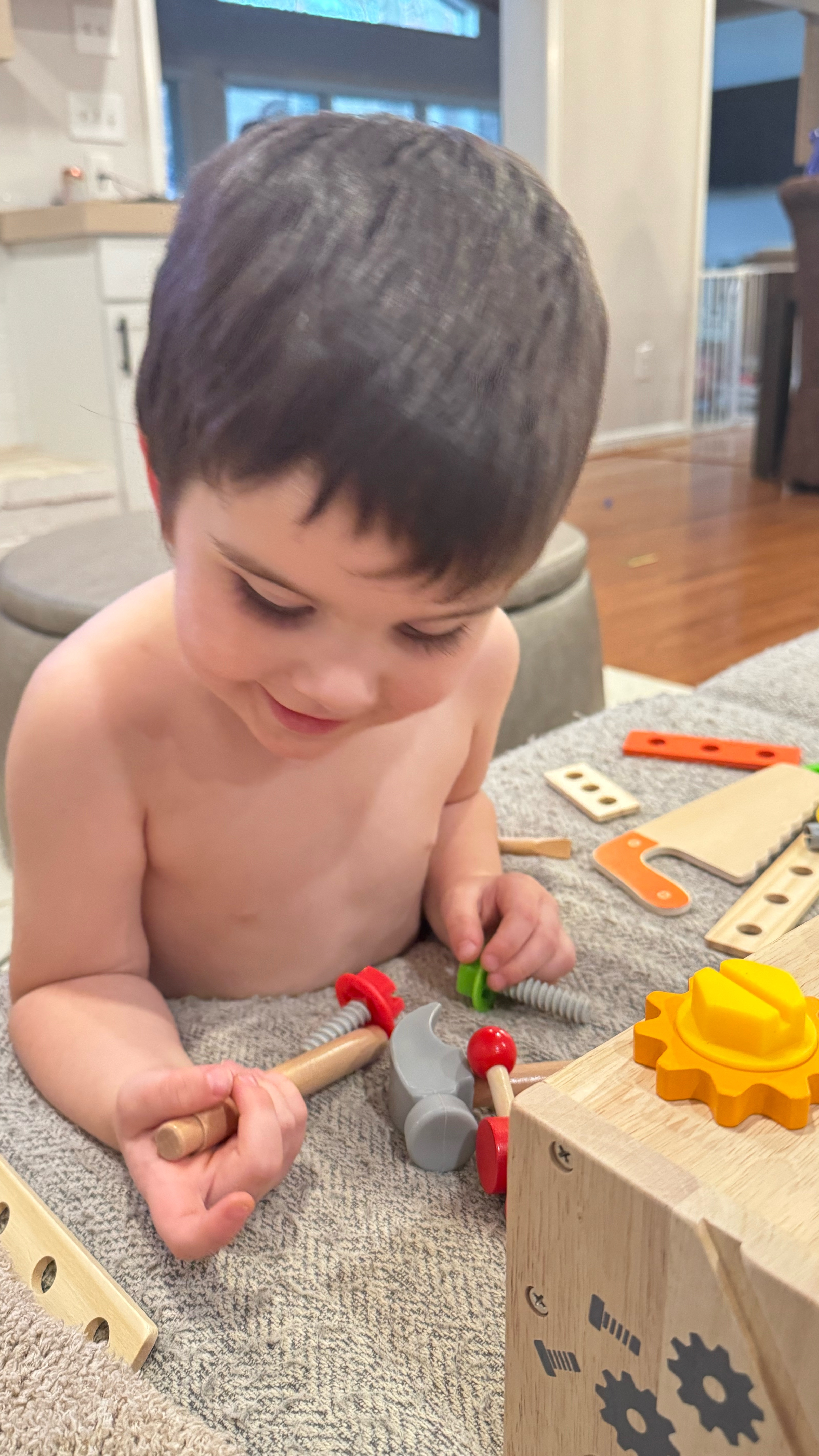 Looking for ways to keep your little boy occupied and work on dexterity? This wooden toy from Amazon is so cute and keeps my little one entertained. 

#amazon #woodentoys #toddlertoys #toddlerfinds #toys #learningtoys 

#LTKKids #LTKWatchNow #LTKFindsUnder50