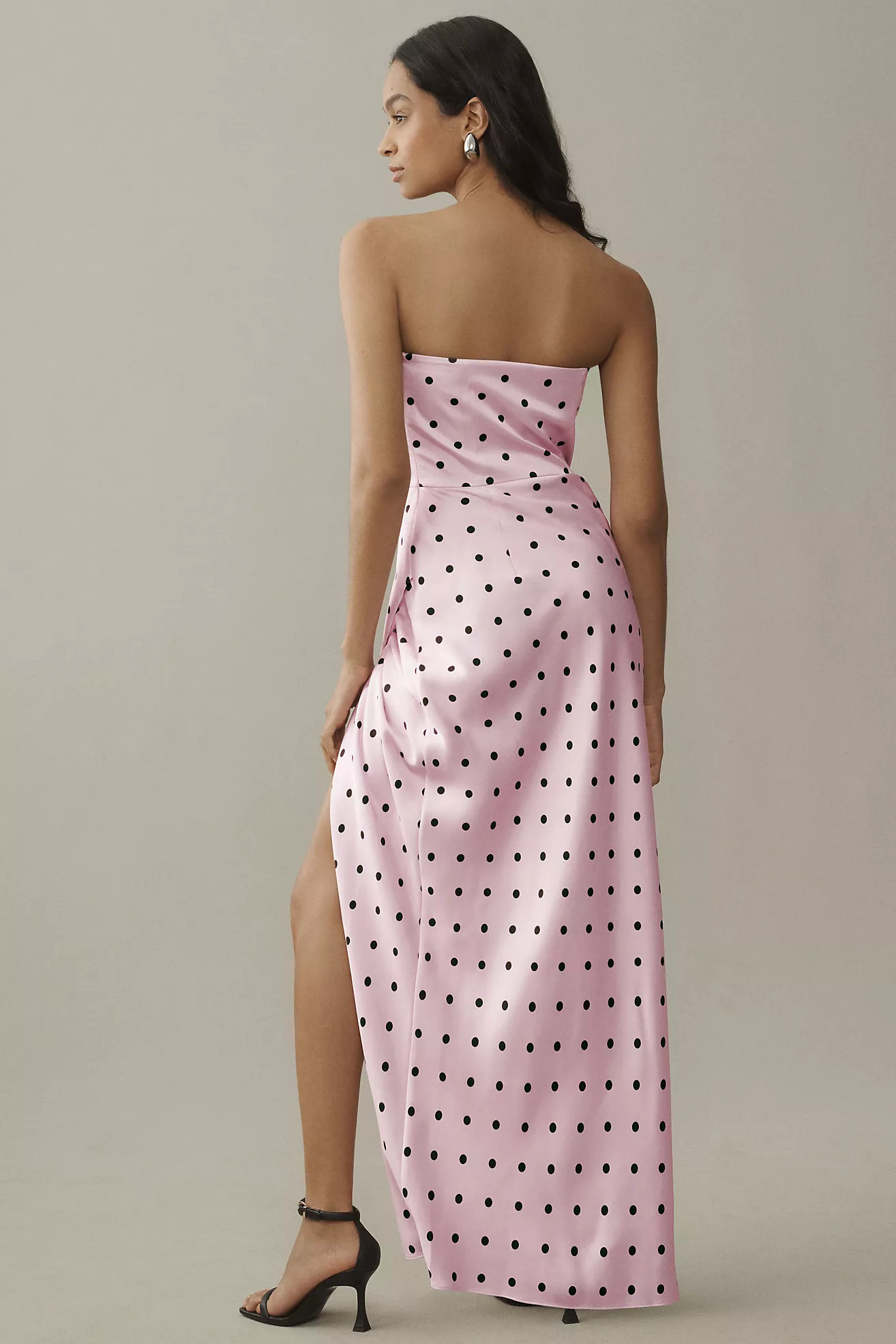 BHLDN Victoria Strapless Side-Slit Maxi Dress | Anthropologie (US)