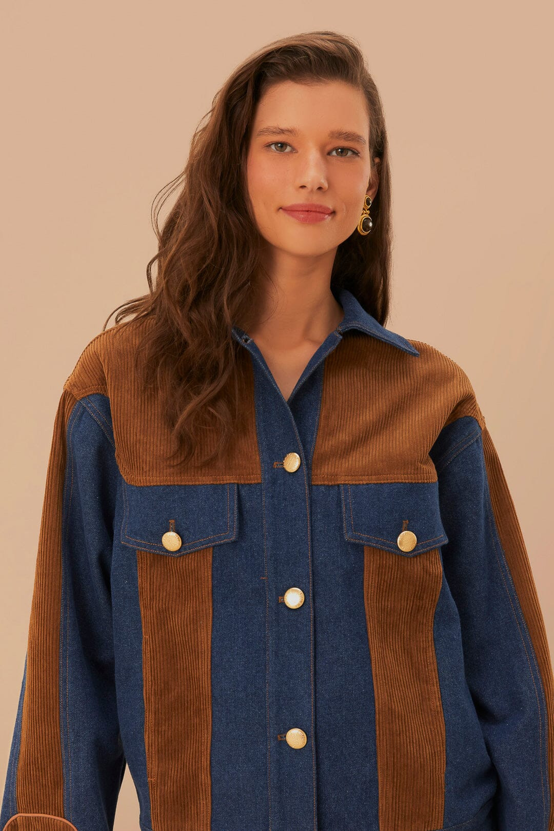 Western Denim Jacket | FarmRio (US)