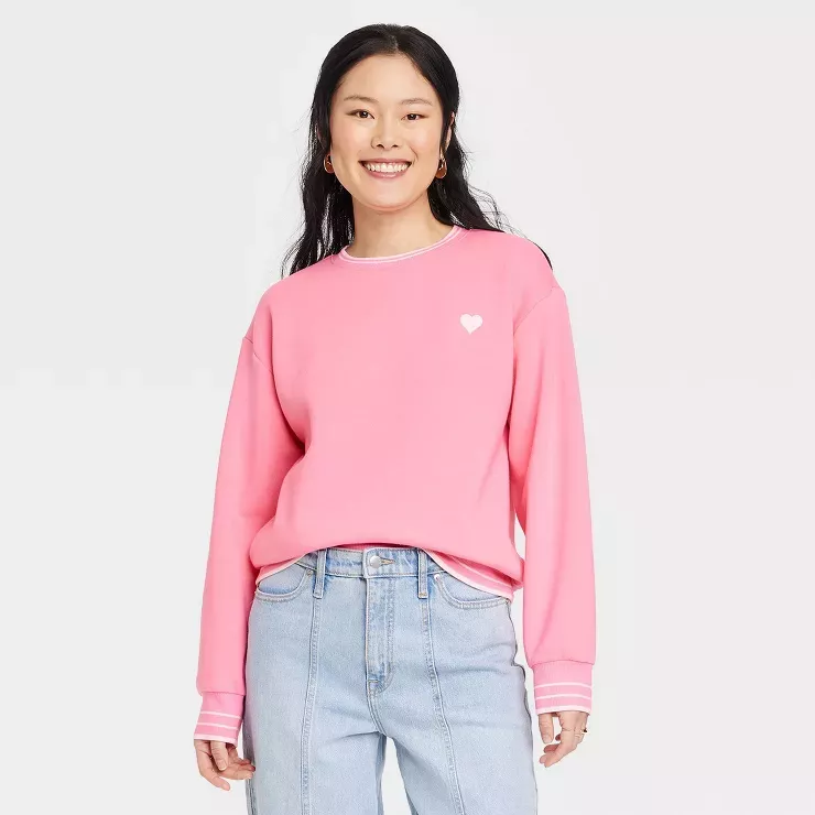 Women's Lounge Fleece Sweatshirt - … curated on LTK