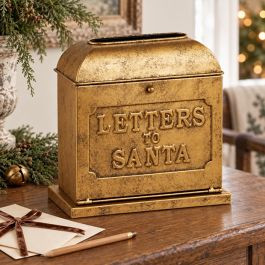 Decorative Letters To Santa Mailbox | Antique Farm House