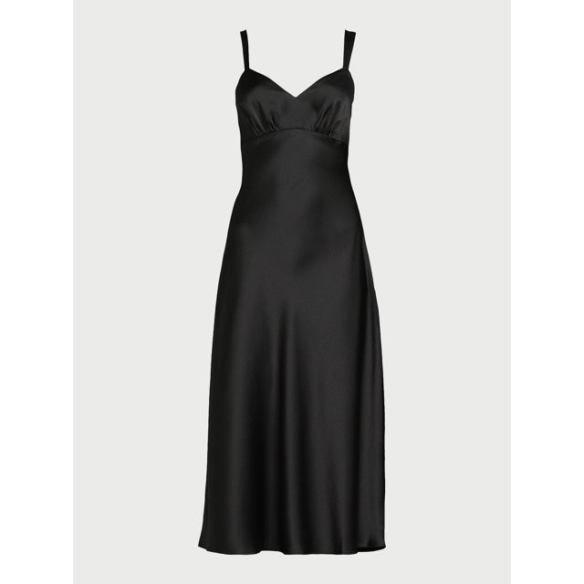 Sofia Jeans Women's and Women's Plus Slip Dress, Mid Calf Length, Sizes XS-5X | Walmart (US)