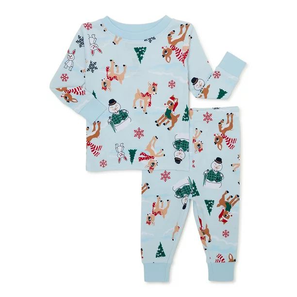 Toddler Character Pajamas, 2-Piece, Sizes 12M-5T - Walmart.com | Walmart (US)