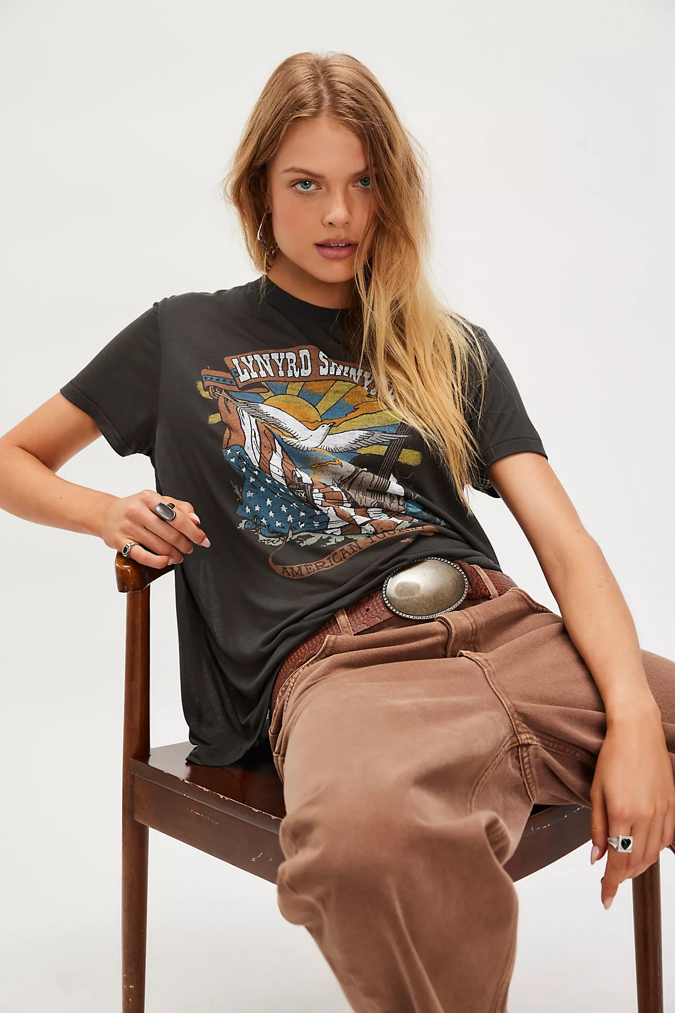 Lynyrd Skynyrd American Tour Tee | Free People (Global - UK&FR Excluded)