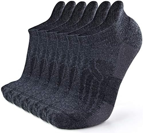 Busy Socks Merino Wool Compression Support Ankle Running Hiking Socks for Men Women, Soft Thick C... | Amazon (US)