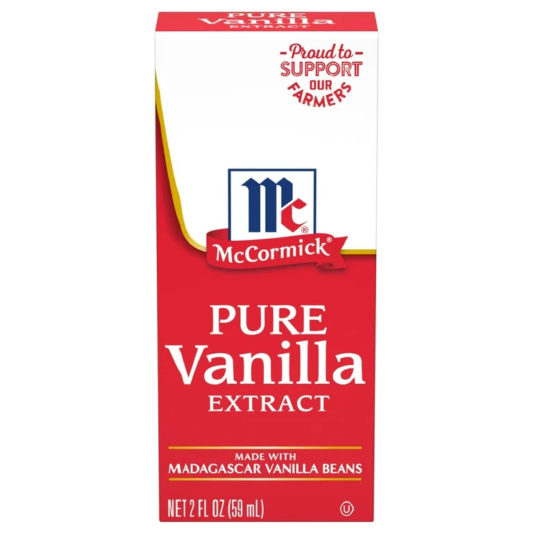 McCormick Pure Vanilla Extract, 2 fl oz Baking Extracts - Walmart.com | Walmart (US)