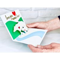 Interactive Pop Up Card For Dad, Mom, Mother's Day Card, Fathers Gift | Etsy (US)