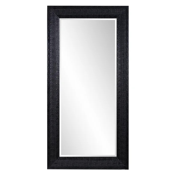 Riceboro Solid Wood Beveled Mirror | Perigold