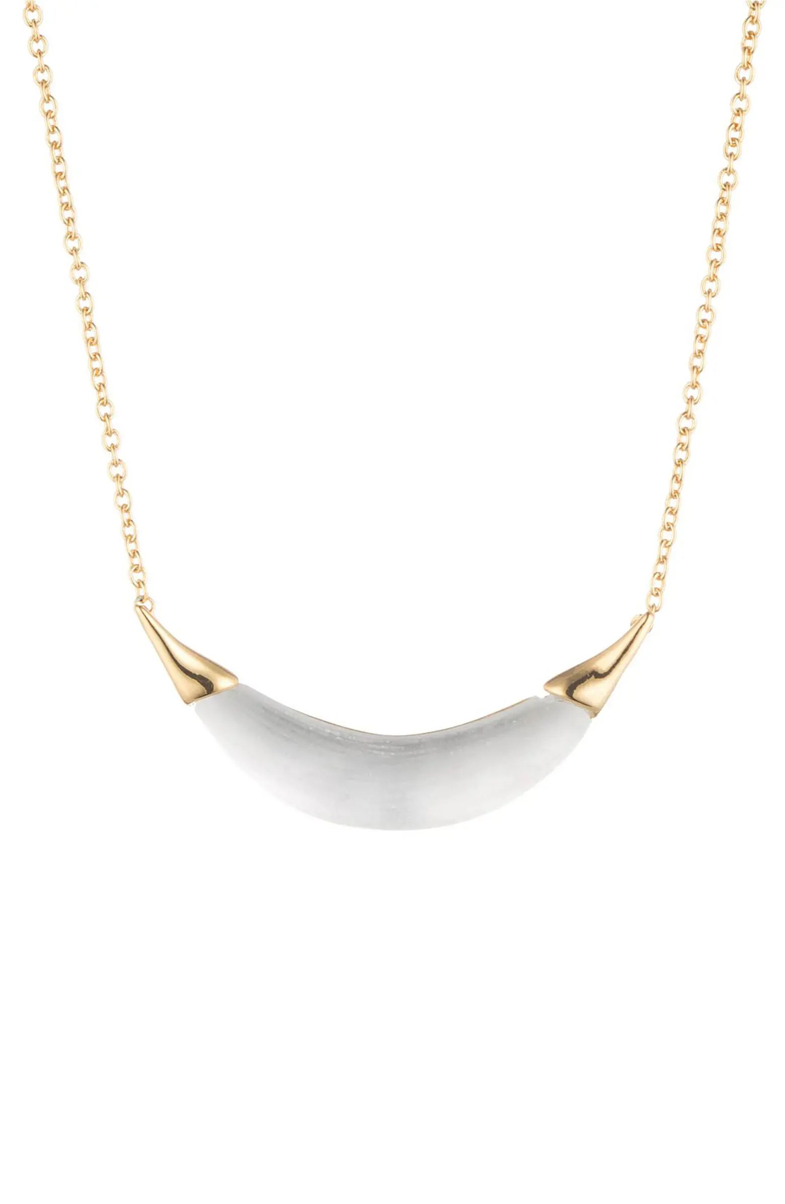 Lucite® Crescent Pendant Necklace | Nordstrom