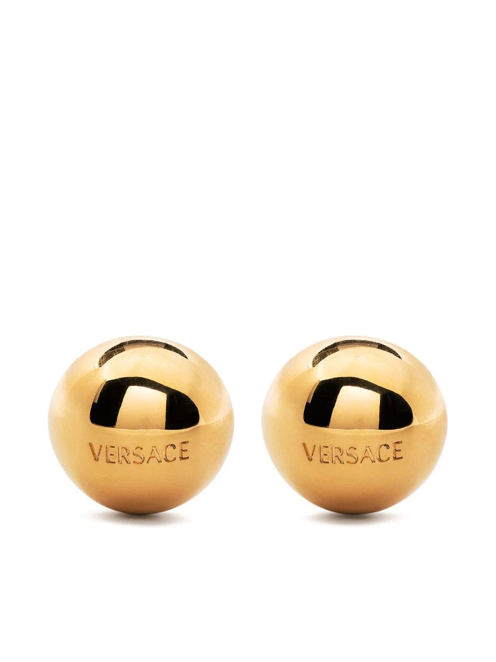 Versace Sphere Versace Tiles Earrings - Farfetch | Farfetch Global