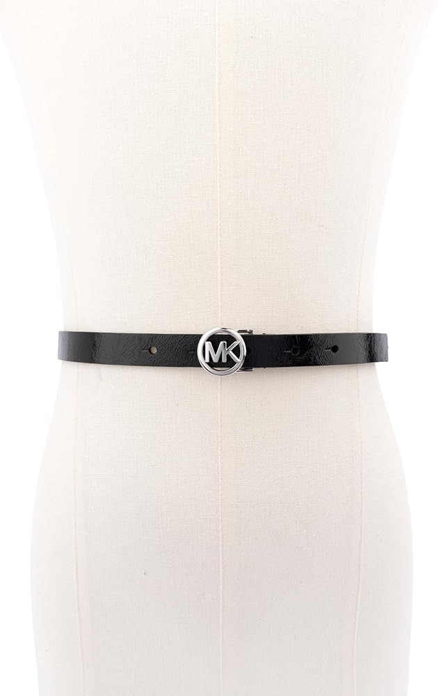 Michael Kors Womens .75 Inch Logo Skinny Belt, Stylish Fashion Accessory for Everyday Wear | Amazon (US)