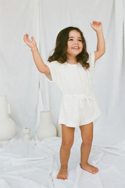 East Mini Playsuit - Cloud | SABO SKIRT (Global)