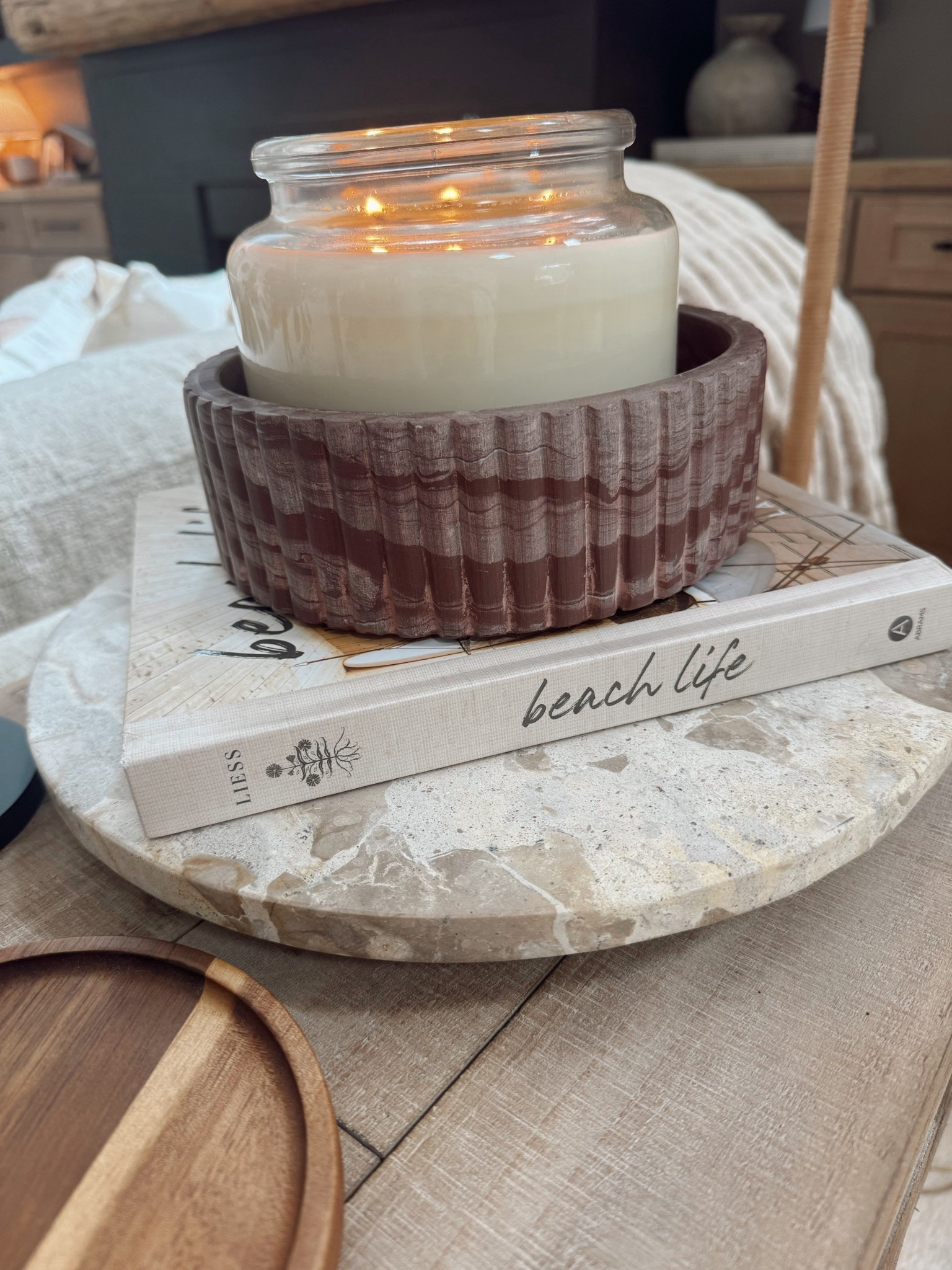 Burning one of my fave Katie Cloud candles “Caramel Pumpkin” today & it is heavenly 😍🎃🕯️ code HOLLEY10 always! You can find the link in my IG bio. & in this perfect fall marble dish! 

Cozy home / fall decor / candle tray / target finds / amazon / Holley Gabrielle 

#LTKFindsUnder50 #LTKSeasonal #LTKHome