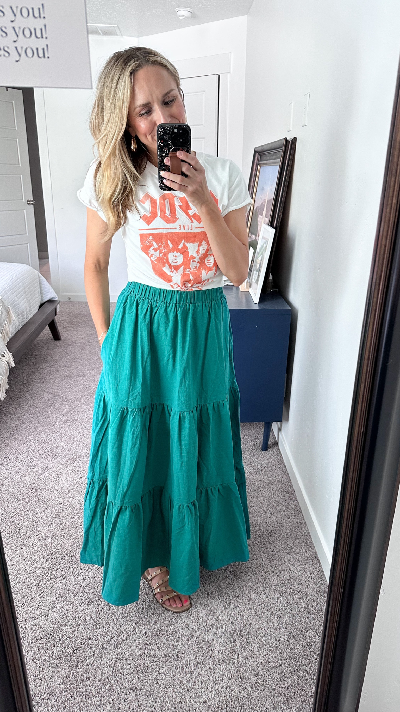 Easy maxi skirt outfit idea!

Top: old 
Skirt: TTS

#LTKSeasonal #LTKFindsUnder50 #LTKStyleTip