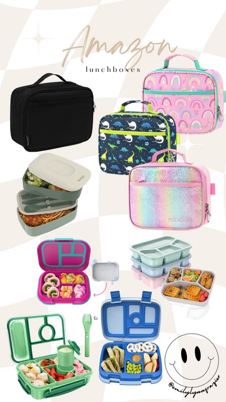 Bento & lunchboxes! 

I think I’m going to order the pink BentGo box that comes with the ice pack in it for my kindergartner and I’m going to get a bigger sized on for my 2nd grader! 

My oldest East so much and he’s not even a teen yet 🤪 help

#LTKSeasonal #LTKkids #LTKBacktoSchool
