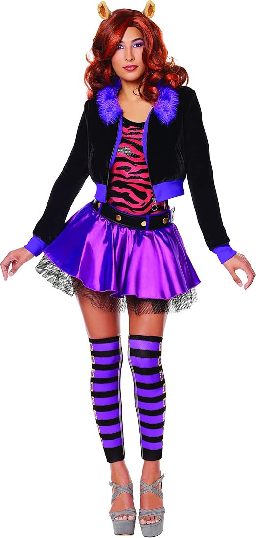 Spirit Halloween Adult Clawdeen Monster High Costume | Amazon (US)