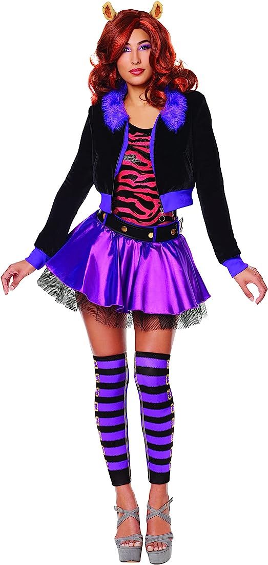 Spirit Halloween Adult Clawdeen Monster High Costume | Amazon (US)