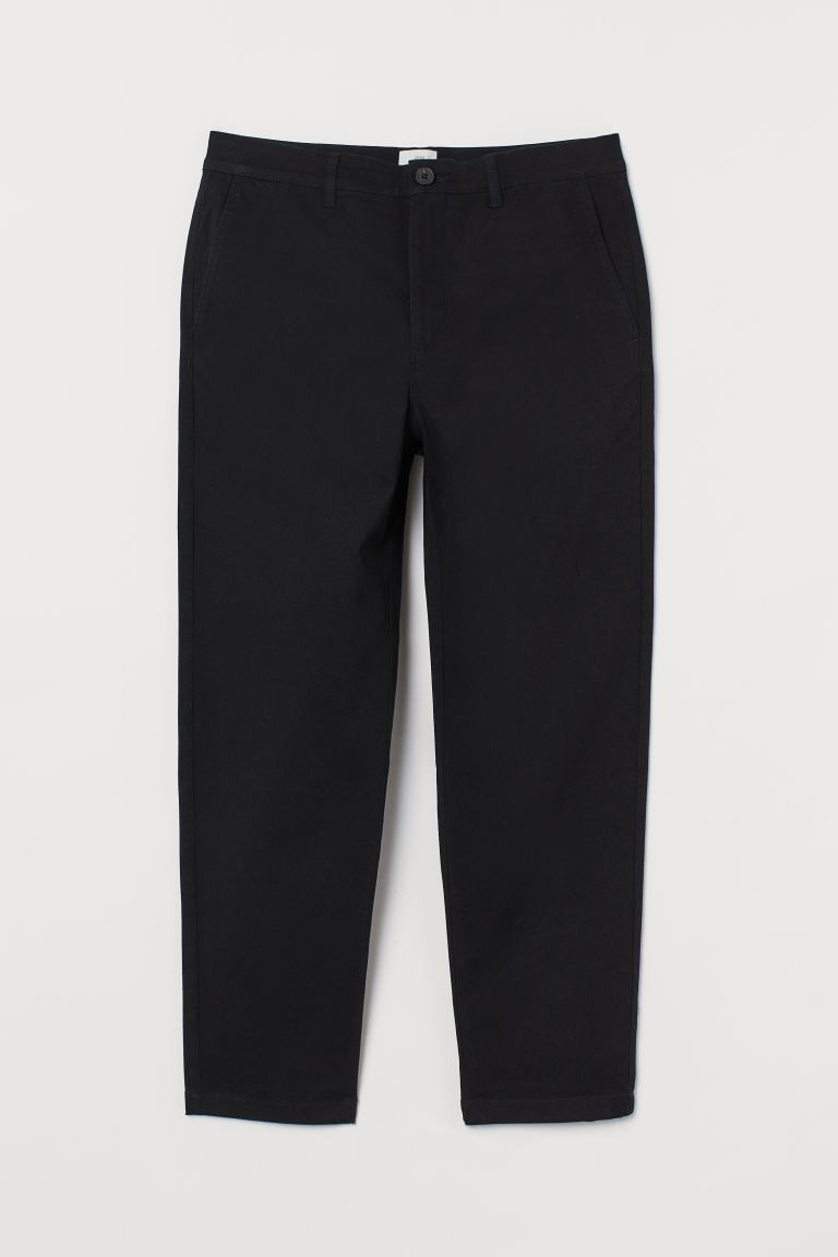 Slim Fit Cropped Chinos | H&M (US + CA)