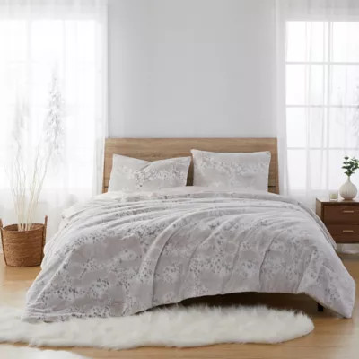 Palomino Faux Fur 3-Piece King Comforter Set | Bed Bath & Beyond