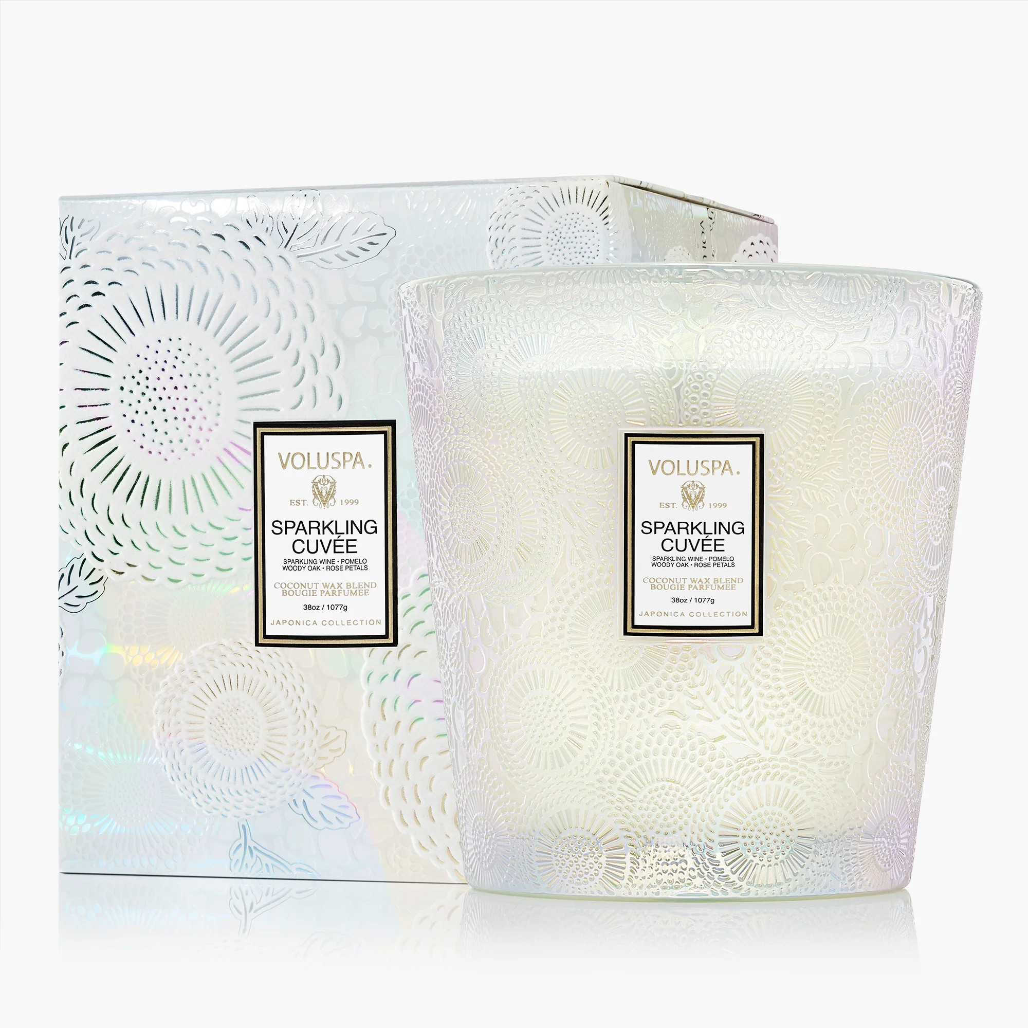 Voluspa Sparkling Cuv\u00e9e - 3 Wick Hearth Candle - Shop | Shop.com