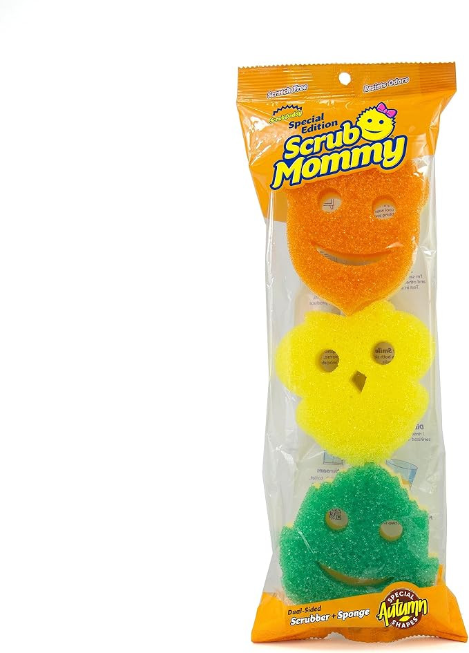 Scrub Daddy Scrub Mommy Special Edition Fall - Scratch-Free Multipurpose Dish Sponge - BPA Free &... | Amazon (US)