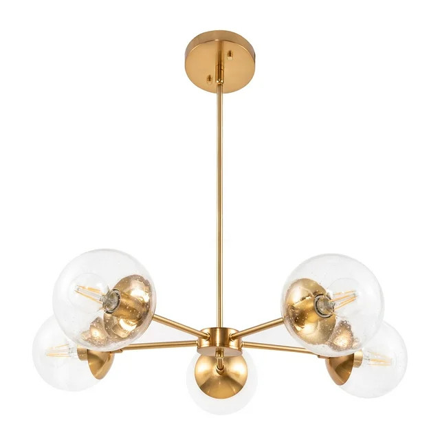 Design House Gracelyn Chandelier in Satin Gold, 5-Light | Walmart (US)
