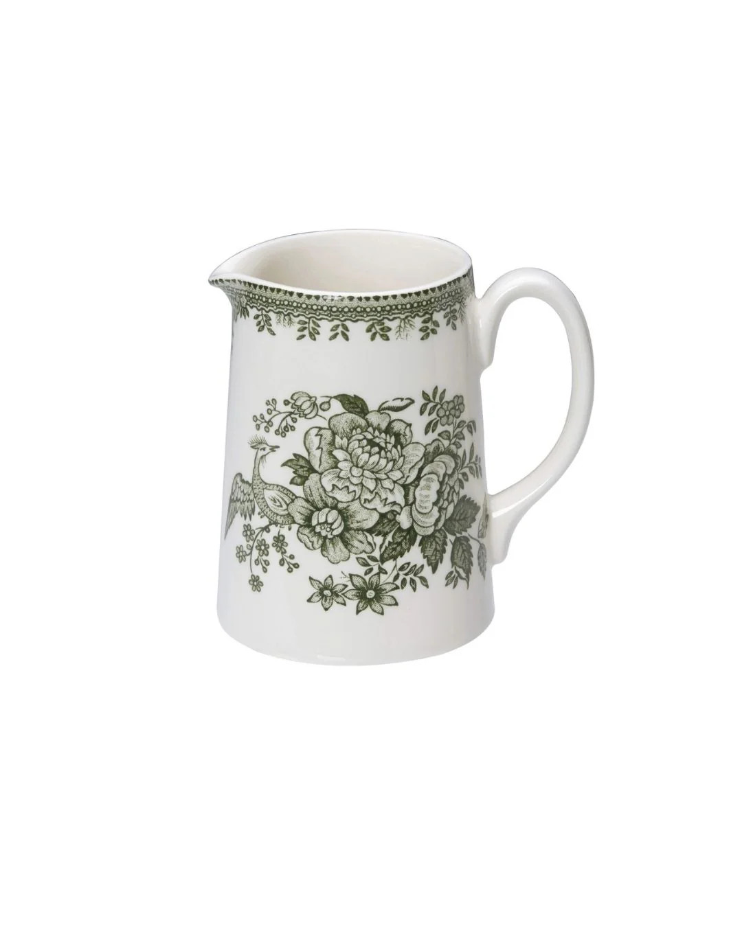 Green Pheasant Small Pitcher | Brooke & Lou | Brooke and Lou