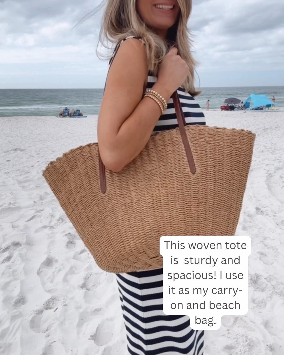Perfect tote for a spring beach vacation 🙌🏻🙌🏻

#LTKTravel #LTKspringtrends #LTKspring