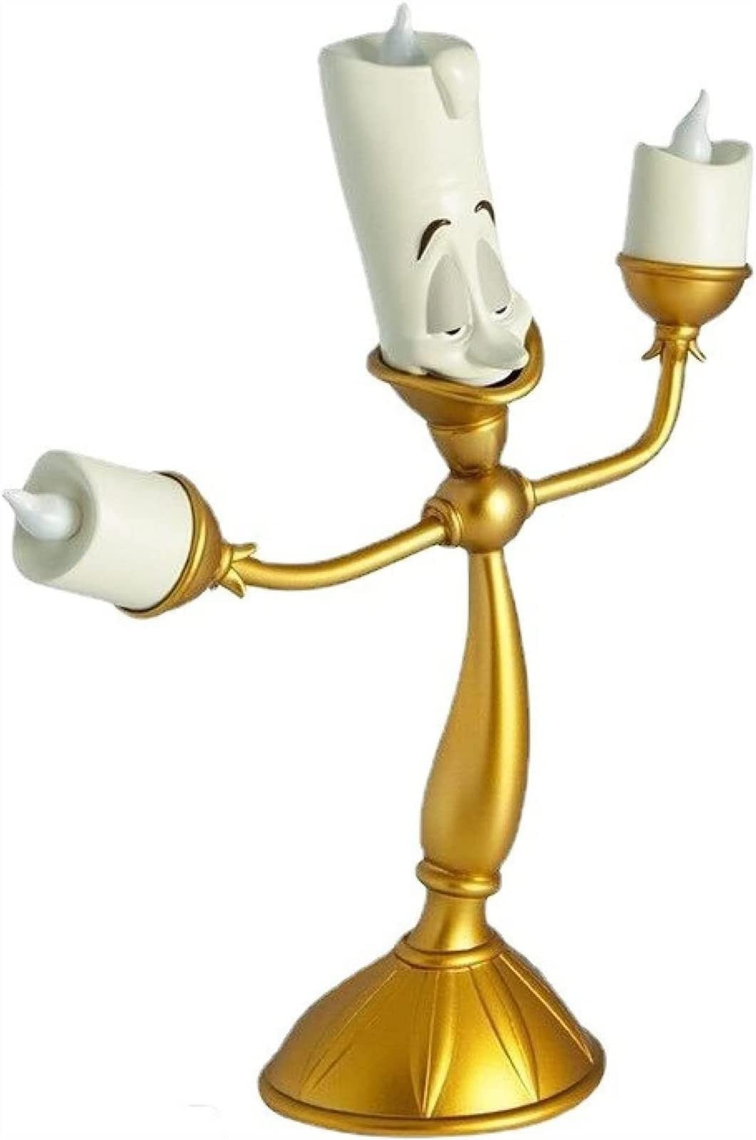 Clock Candle Beauty And The Beast Candle Holder Lumiere Candle Holder LED Light For Wedding Table... | Amazon (UK)