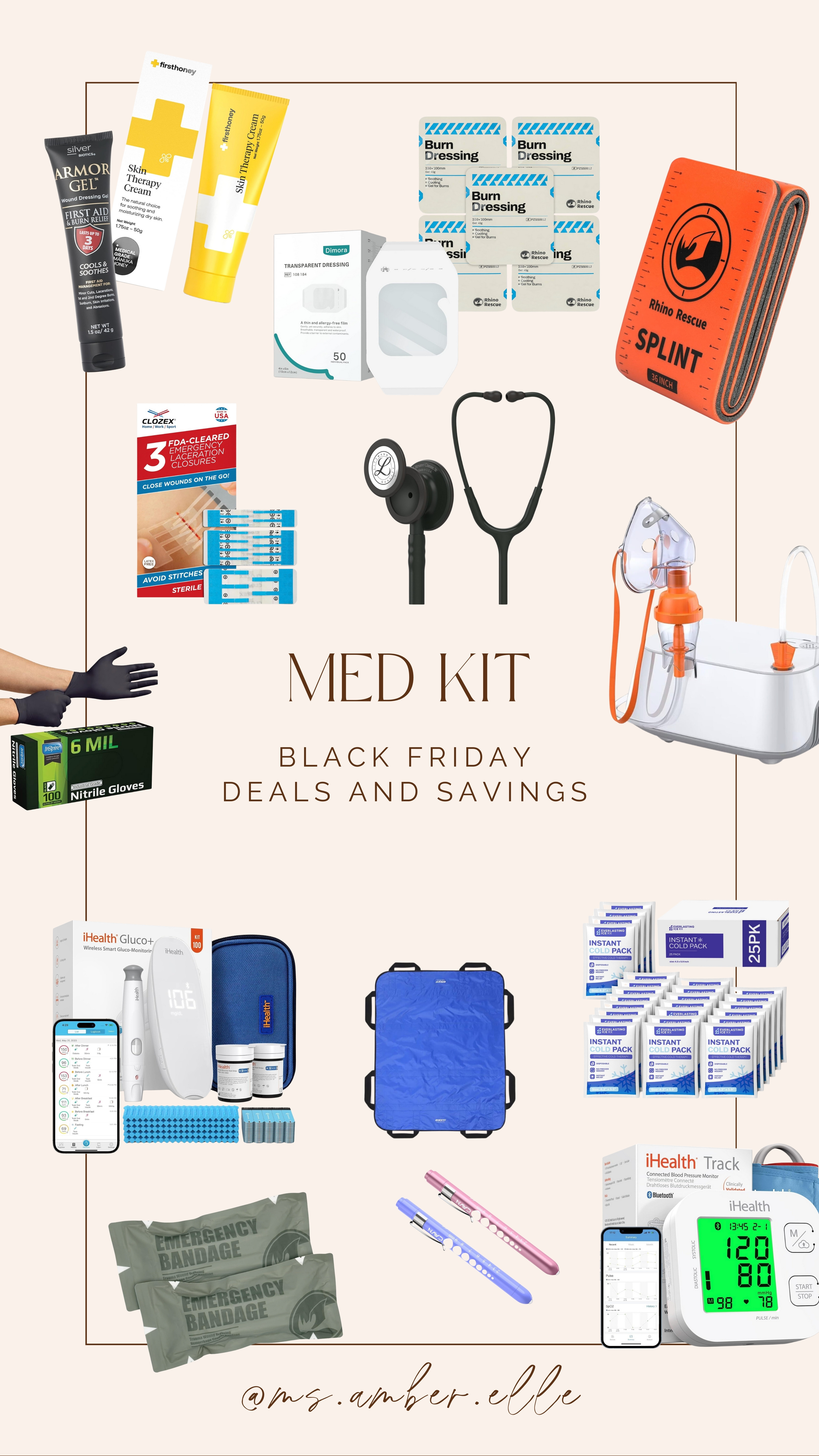 Black Friday deals and savings for your emergency preparedness med kit. 

 #LTKCyberWeek #LTKSaleAlert #LTKFindsUnder50