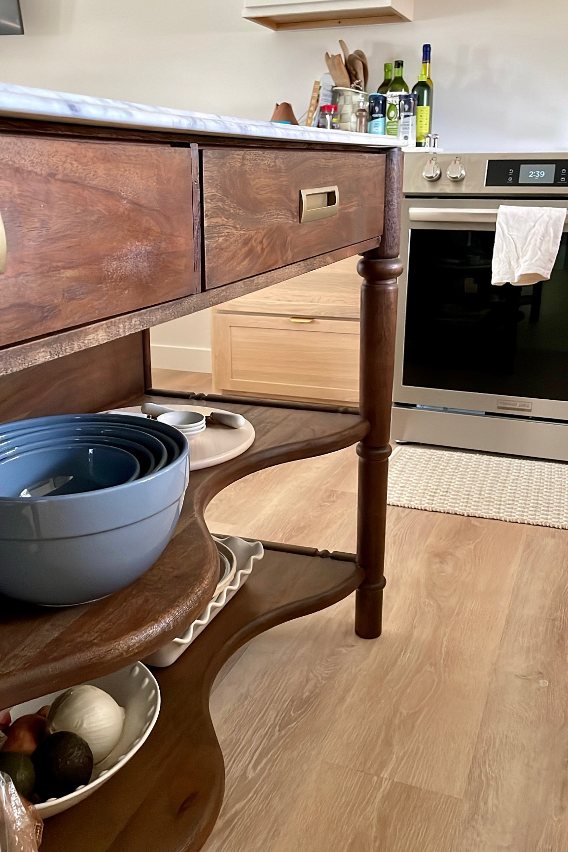 Island vibes… how perfect is this free standing piece in my kitchen? I love the scalloped open shelves and real marble top. 

#LTKsalealert #LTKhome #LTKstyletip