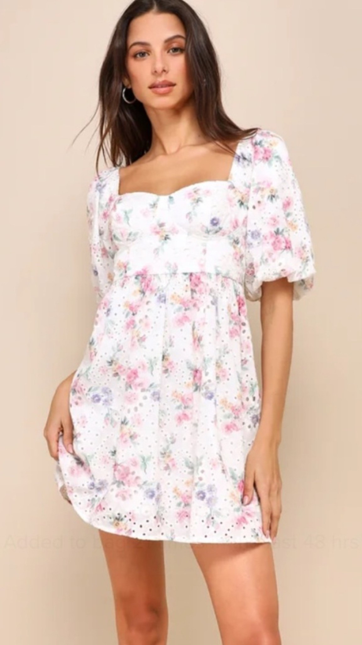 NWT Lulus Majorly Adorable Ivory Floral Eyelet Embroidered Mini Dress Size XL 

#LTKSaleAlert #LTKSeasonal #LTKMidsize