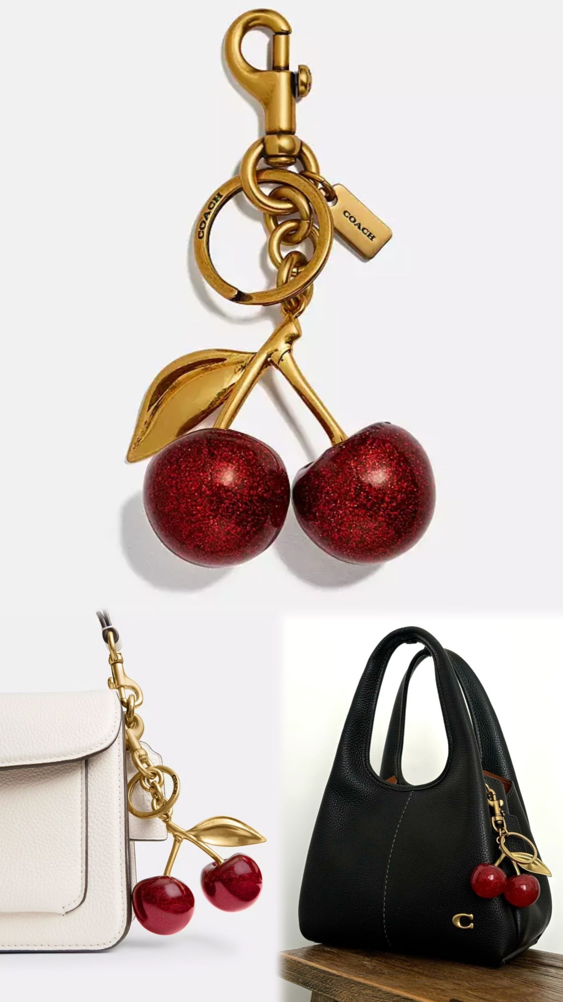 The cutest cherry bag charm 🍒 

#LTKFindsUnder100 #LTKStyleTip