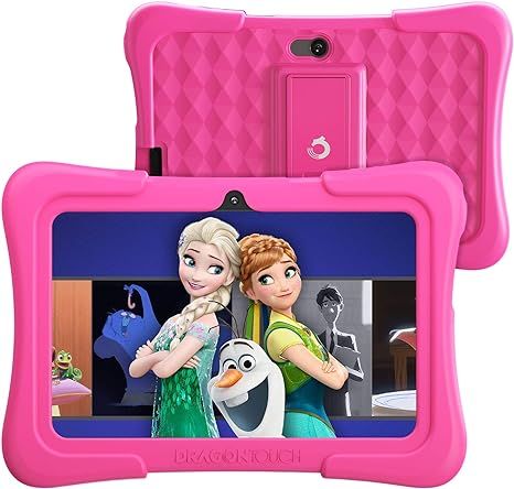 Dragon Touch KidzPad Y88X Kids Tablet with 32GB ROM, Kidoz Pre Installed with Disney Contents7 in... | Amazon (US)