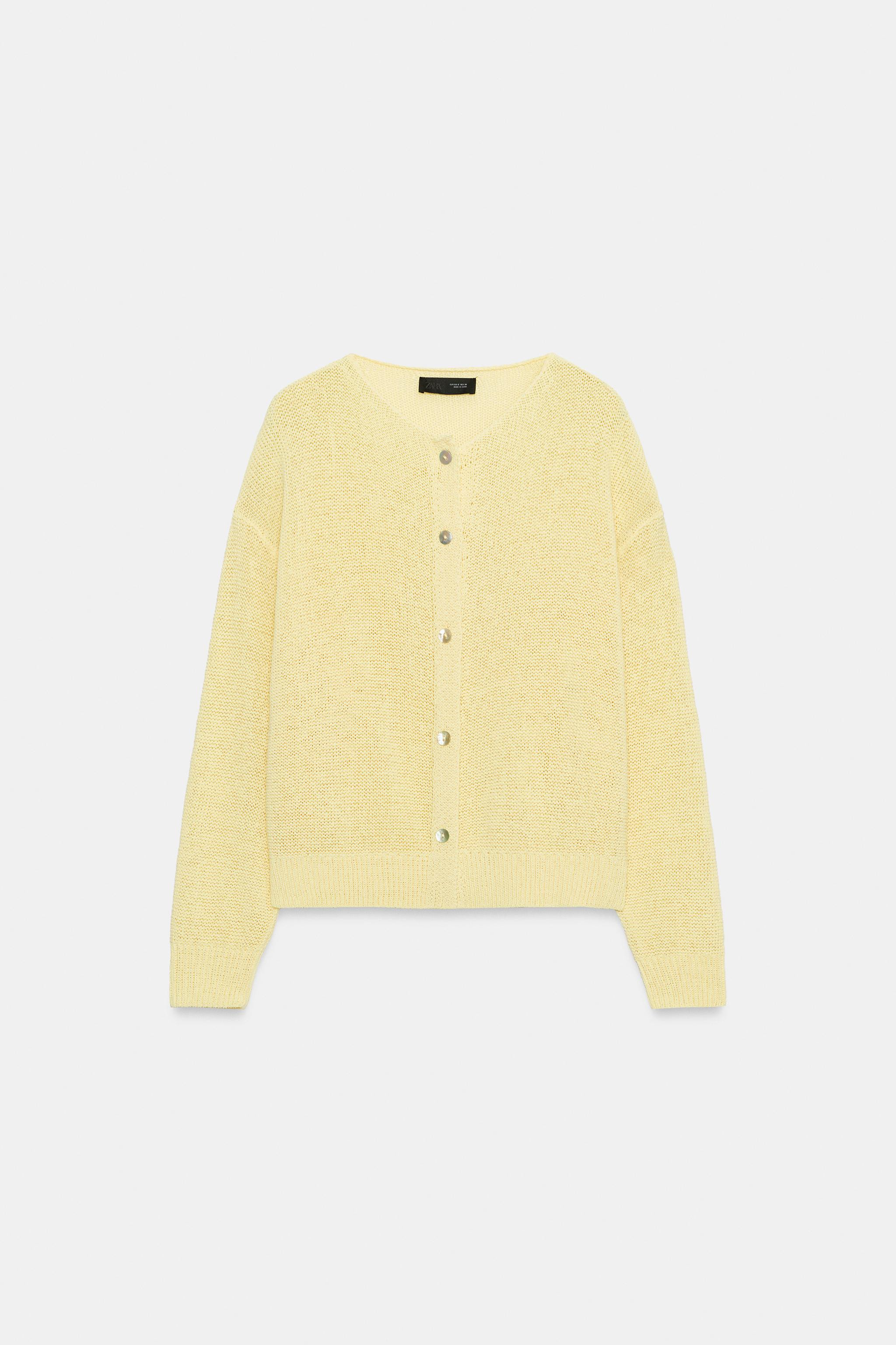 RUSTIC KNIT JACKET | Zara US