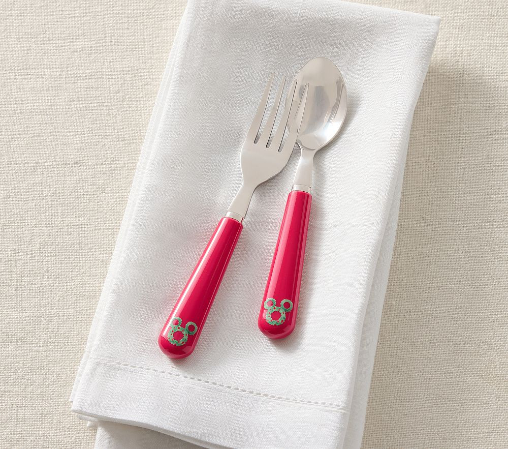 Disney Mickey Mouse and Friends Christmas Utensils | Pottery Barn Kids