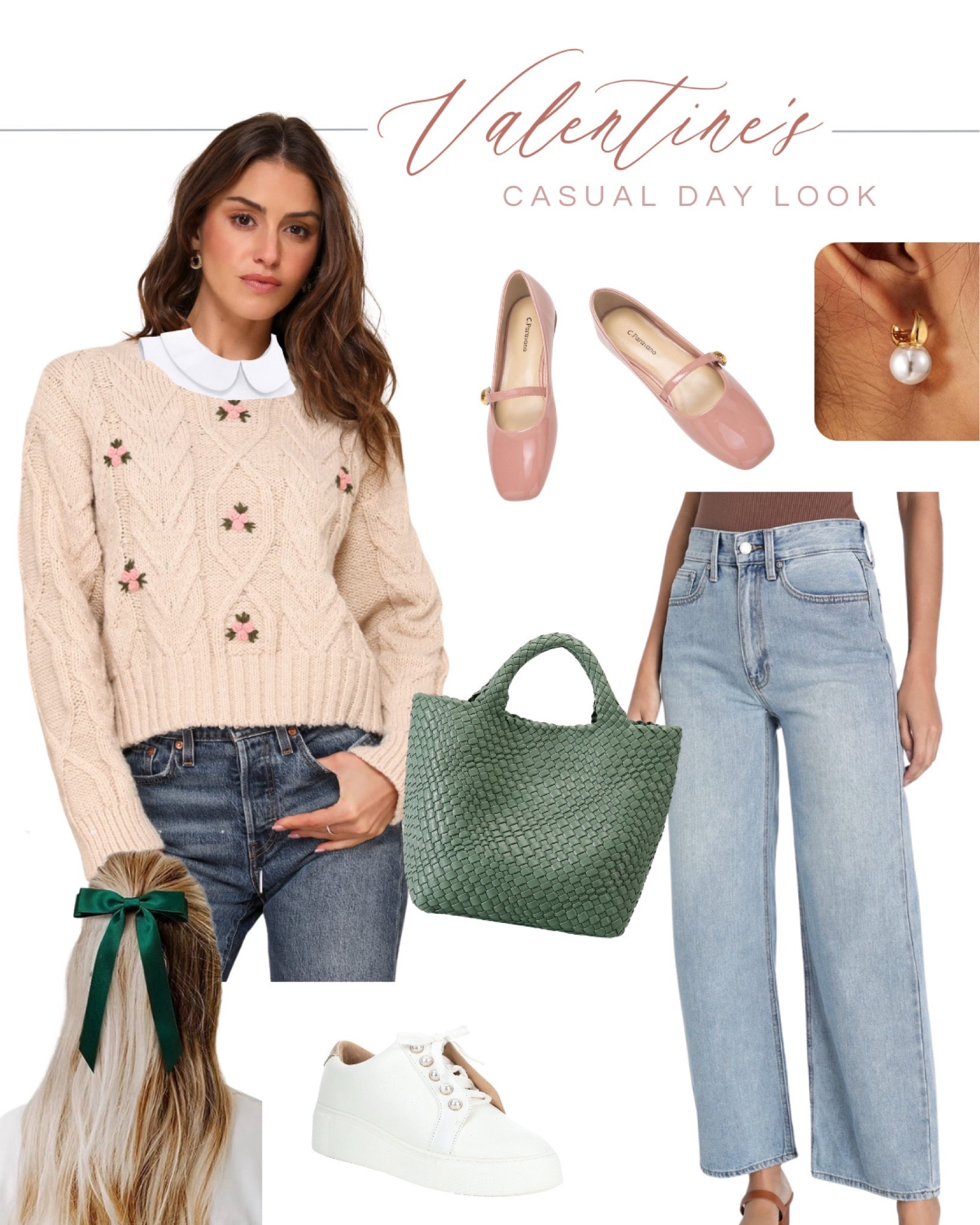 Valentine’s Day outfitt

#LTKSeasonal #LTKfindsunder100 #LTKover40
