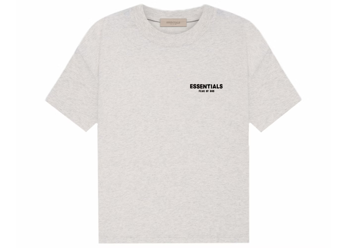 Fear of God Essentials T-shirt (SS22)Light Oatmeal | StockX