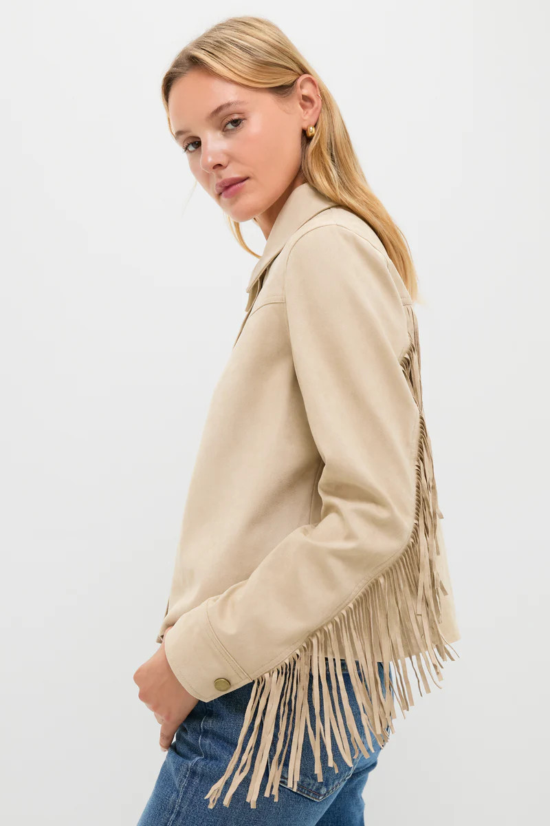 Biscotti Faux Suede Fringe Lauren Jacket | Tuckernuck (US)