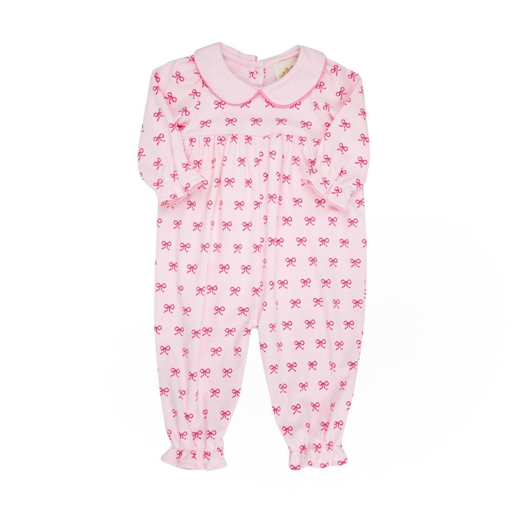 Long Sleeve Britt Romper - Bea Louise Bow | The Beaufort Bonnet Company