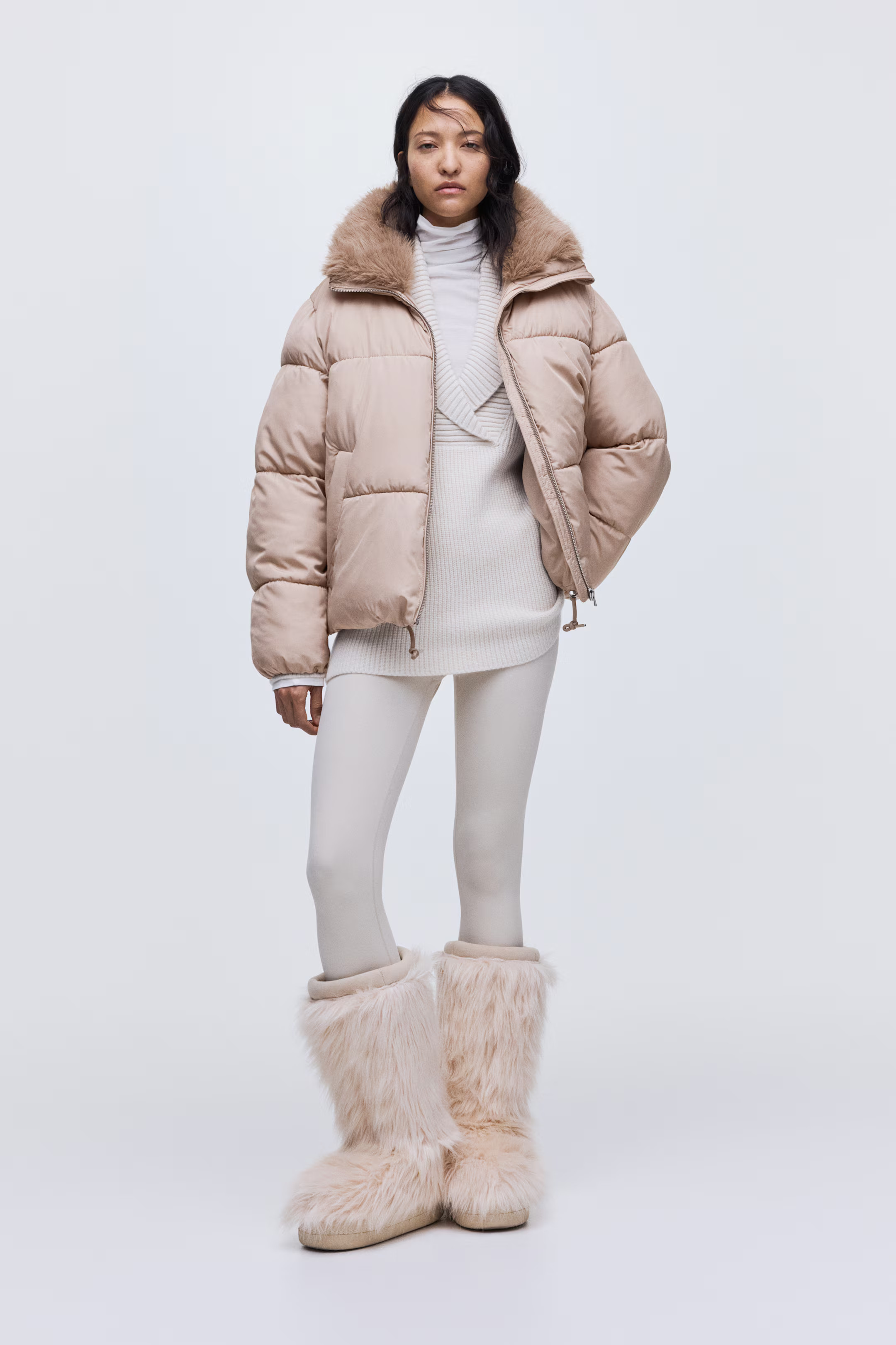 Oversized puffer jacket | H&M (UK, MY, IN, SG, PH, TW, HK)