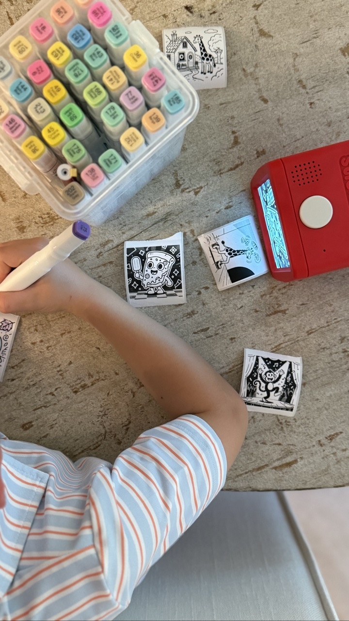 A kid’s dream… and honestly a mom’s secret weapon 😂✨

Say it → press the button → instant custom stickers. 🎨✨ And then the creating, coloring, and entertaining continues!

Such a fun gift idea for just about any age—and absolutely one of those things to keep on hand for the “I need 30 minutes of entertainment” moments 😂

#LTKmomlife #LTKKids #LTKBaby